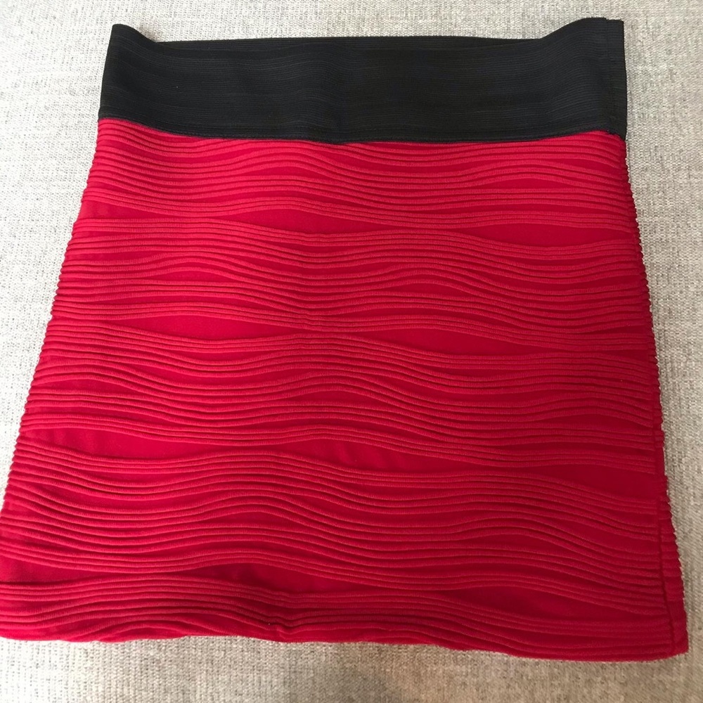 Red Pencil Skirt
